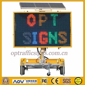 LED Full Matrix Variable Message Sign Australian B Size With Display Size 2400mm*1500mm