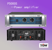 Power amplifier P5000S, with fasion outlook, high quality on reasonable price