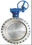 Triple-eccentric Two-way Equal Pressure Metal Seal Butterfly Valve