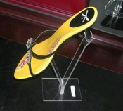 Acrylic High-heeled Shoes Display Stand