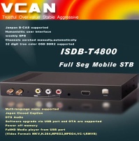 Japan ISDB-T TV full segment set top box for car use - ISDB-T4800