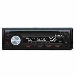 car dvd player with one din size, remote control