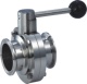 sanitary butterfly valve