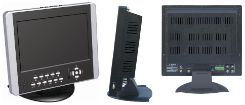 DVR with LCD Monitor