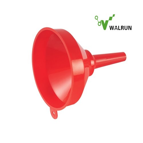 Plastic funnel with filter screen