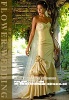 Fashionable Romantic Bride Golden Noon Sun shine Mermaid Wedding Dress  - R720033