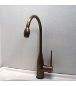 Single Handle Antique Brass Kitchen Faucet 0462F