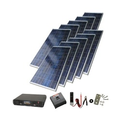 Sunforce Products ProSeries Solar Backup Power System - 1300 Watts