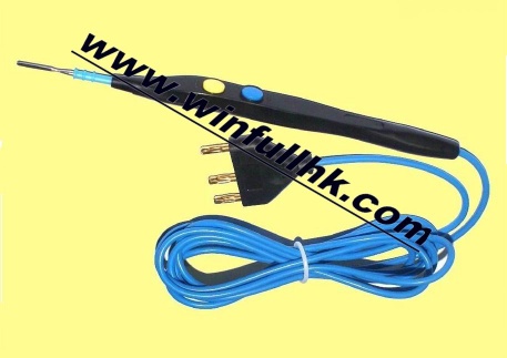 Reusable with high temperature resistance Electrosurgical pencil