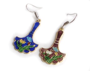 cloisonne earing