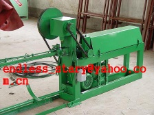 Wire straightening and cutting machine