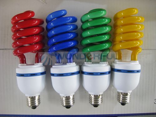 Colord CFL light