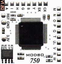modbo750 for ps2 v3-v17 - modchip