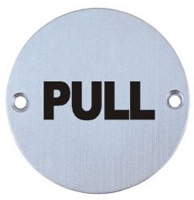 Stainless Steel Push/Pull Plate