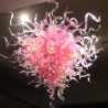 Art glass chandelier