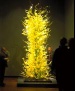 Art glass floor lamp