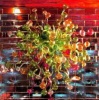 Art glass wall lamp