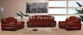 leather sofa (C913)
