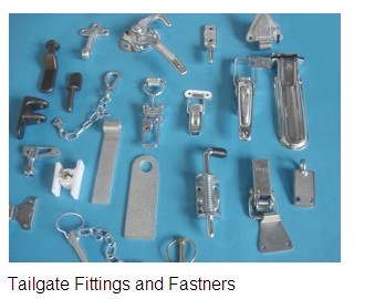 many different kinds of the trailer parts