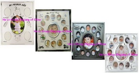 baby's first year photo frame,metal picture frame,photo album,baby photo frame