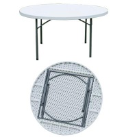 6ft Round Folding Table