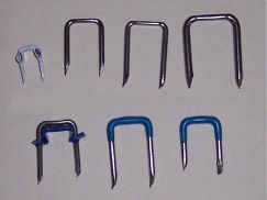 insulated metal staples plastic clamp cable staple