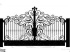 wrought iron gates