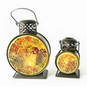 Candle Holder with Tempered Mosaic Glass, Customized Designs are Welcome
