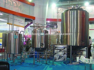 large brewery equipment