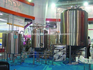 large brewery equipment