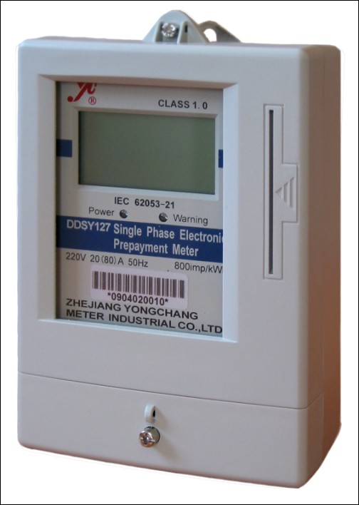 single phase prepaid meter DDSY127
