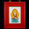 Precious Buddha Picture (Flat Brass with Colors)