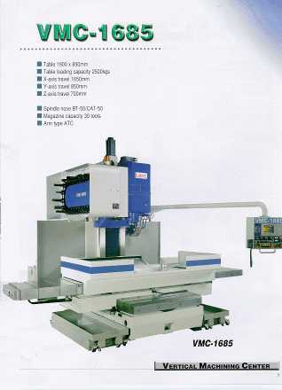 CNC Vertical Machine Center