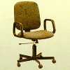 Arm Gas Lift Tilting Chair (Enamel)