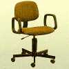 Arm Gas Lift Chair (Enamel)