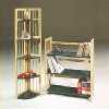 5 - Tier Folding Corner Stand, 3 - Tier Folding Book Shelf