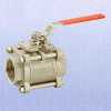 Three - Piece Full Port Screwed Ends Ball Valve