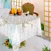Vinyl Crochet Table Cloth
