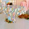 Vinyl Printed Flower Table Cloth