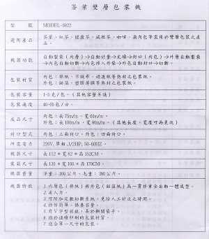 Double Layer Tea Packaging Machine