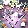 Stainless Steel Kitchen Tool W / Stainless Stted Hondle Mirror Finish