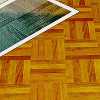 Vinyl (PVC) Floor Tile, Registered-Emboss