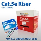 1000ft Cat5e Riser CMR Cable