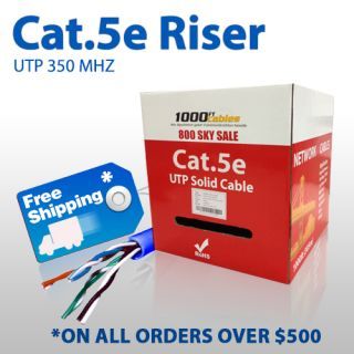 Picture for Cat5e Riser CMR Cable