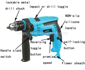 13mm  Impact Drill supplier power tools directly sales