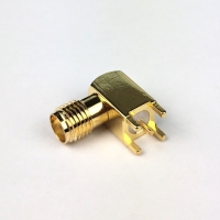 SMA Female Right Angle PCB RF Coaxial Connector