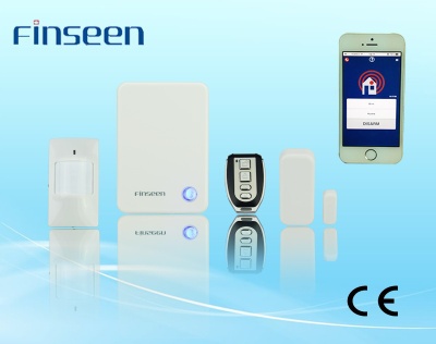 Wireless home alarm system security burglar alarm with smart alarm control panel