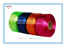 100% polyester dope dyed fdy yarn