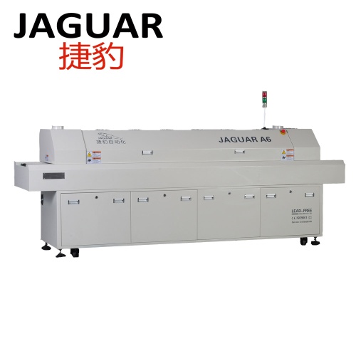 Lead Free Reflow Oven JAGUAR A6 with 6 Zones - A6