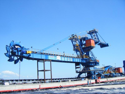 The bucket chain ship unloader